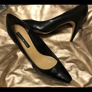 Slick high heels black brand new
